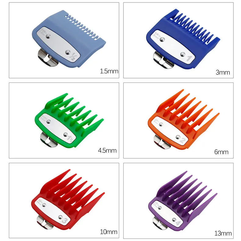 universal hair clipper cutting comb cover, barber shop trimmer protective gear accessory limit comb hairdressing tool