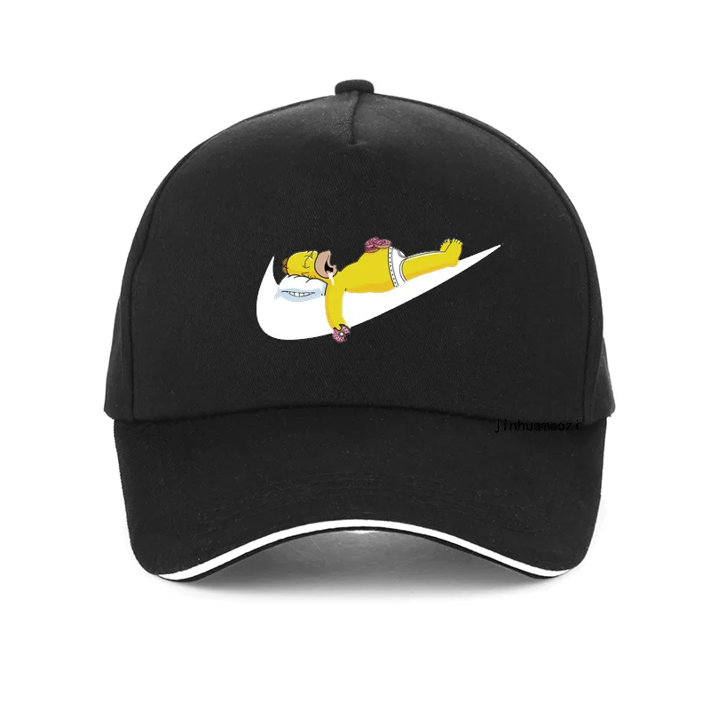 Летняя кепка с забавным принтом Симпсон, хип-хоп, мужская, wo, мужские брендовые бейсболки, Симпсоны, хип-хоп, регулируемая косточка, бейсболка