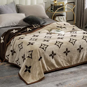 

New Flannel Fleece Blanket Solid Flannel Fleece Blanket Super Soft Warm Throw Blankets for Sofa/Bed/Travel/Bedspread 150x200cm