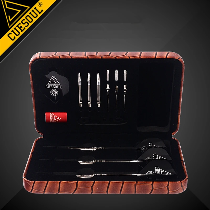 CUESOUL Darts Tool Box For Professional Game Dart Accessories Brown/White/Pink/Black Color Box|darts box|cuesoul dartsdarts tool |