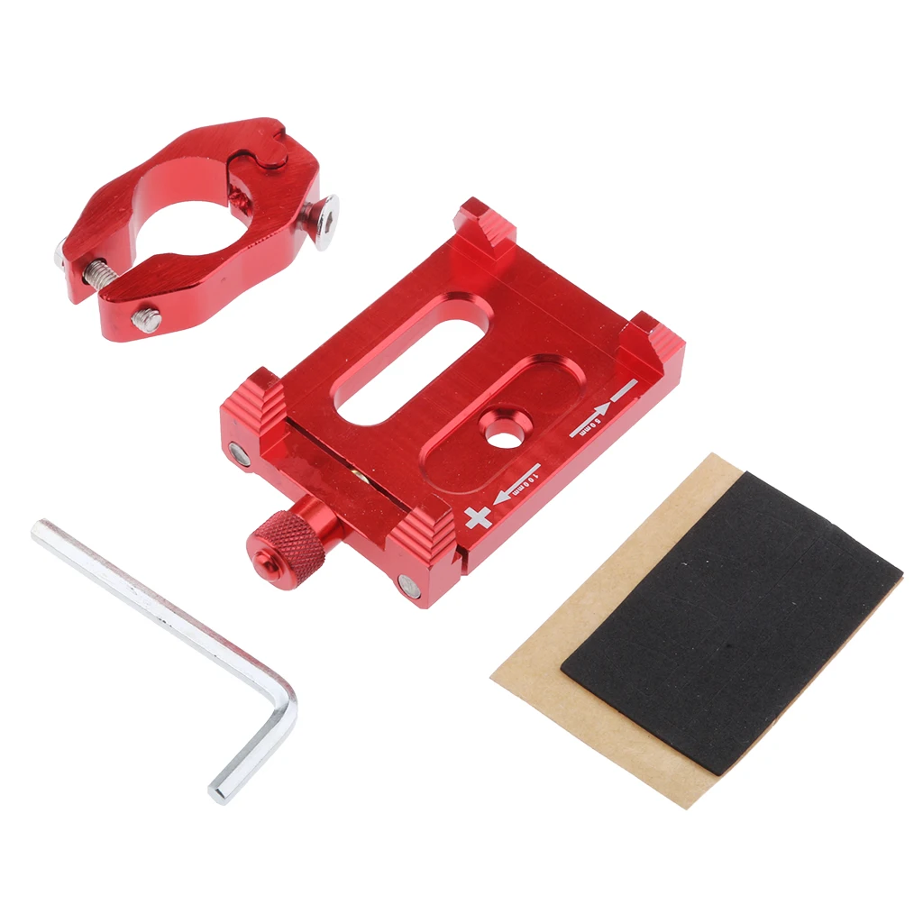 Universal CNC Adjustable CELL PHONE HOLDER Motorcycle Bike Handlebar Mount  For 3.5