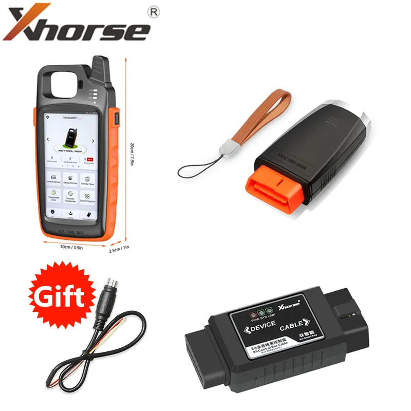 Xhorse VVDI KEY TOOL MAX Plus OBD 8A не умный ключ адаптер с обновленным кабелем в подарок|Кабели