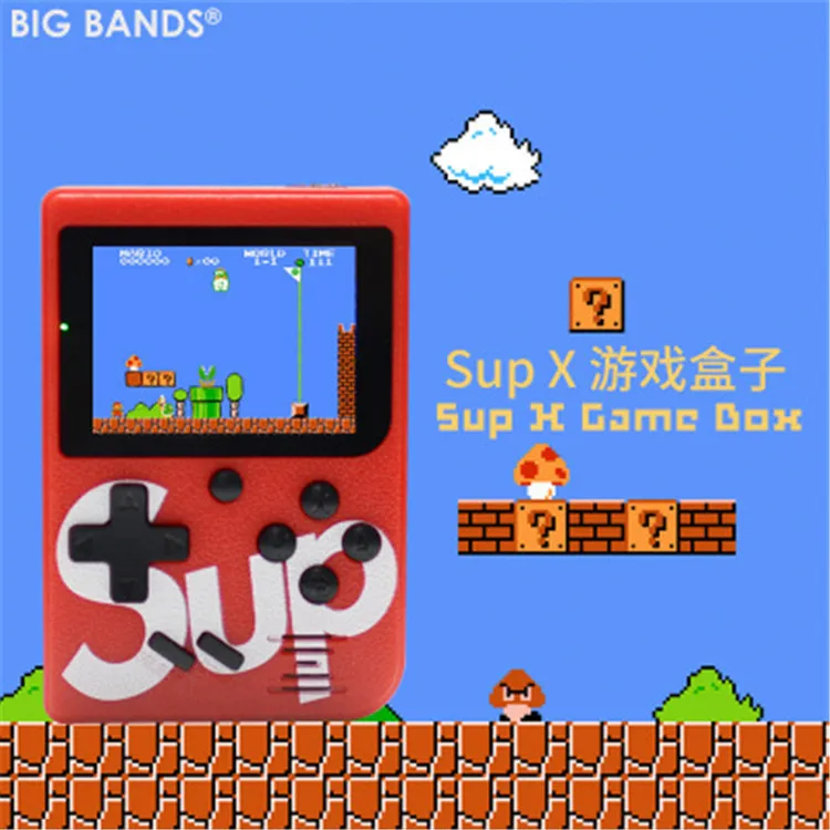 

Sup X Game Bo X Retro Classic Color Screen Stylish Handheld Mushroom Game Machine Arcade Trill Celebrity Inspired
