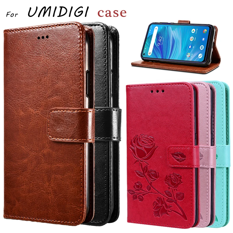 Чехол из ПУ кожи премиум класса для UMIDIGI S5 A7 Pro F2 чехол книжка с 3D рисунком UMI