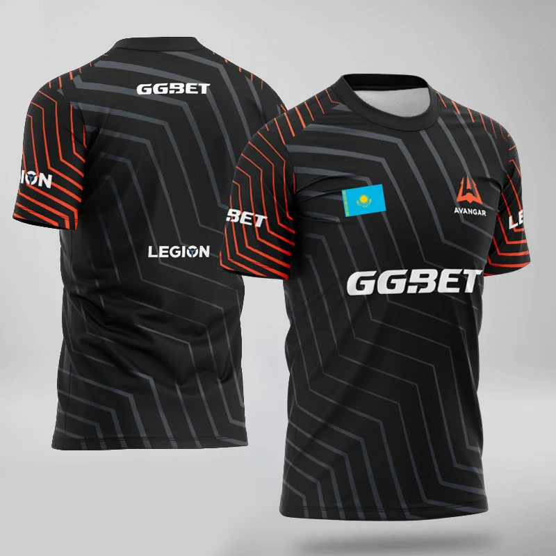 CS GO AVANGAR Team Jersey футболка для фанатов мужчин и женщин на заказ ID футболка CSGO униформа