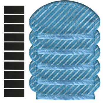 

5Pcs Mop Cleaning Cloths For Ecovacs Deebot T8 AIVI T8 MAX Vacuum Cleaner Parts Household Cleaning Attachment