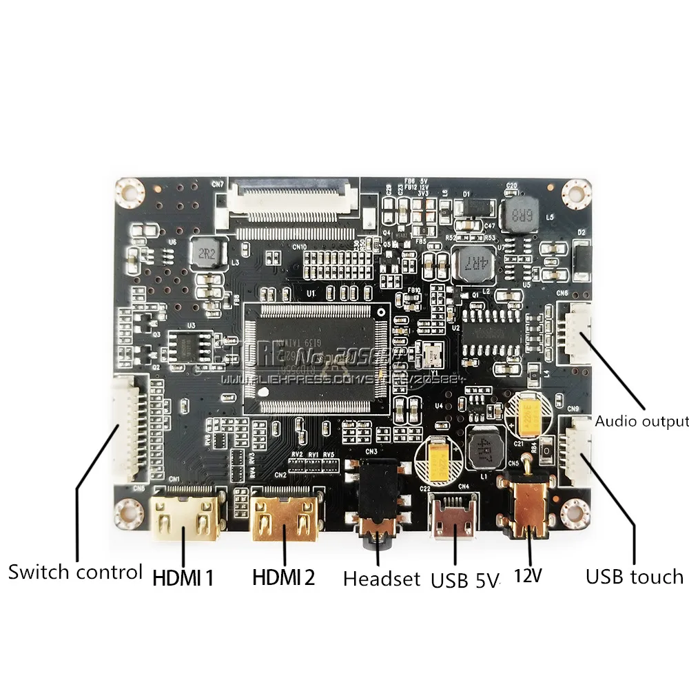 13," 1920x1080 VGA/HDMI/EDP ЖК-драйвер платы ЖК-экран для ноутбука драйвер платы DIY Kit