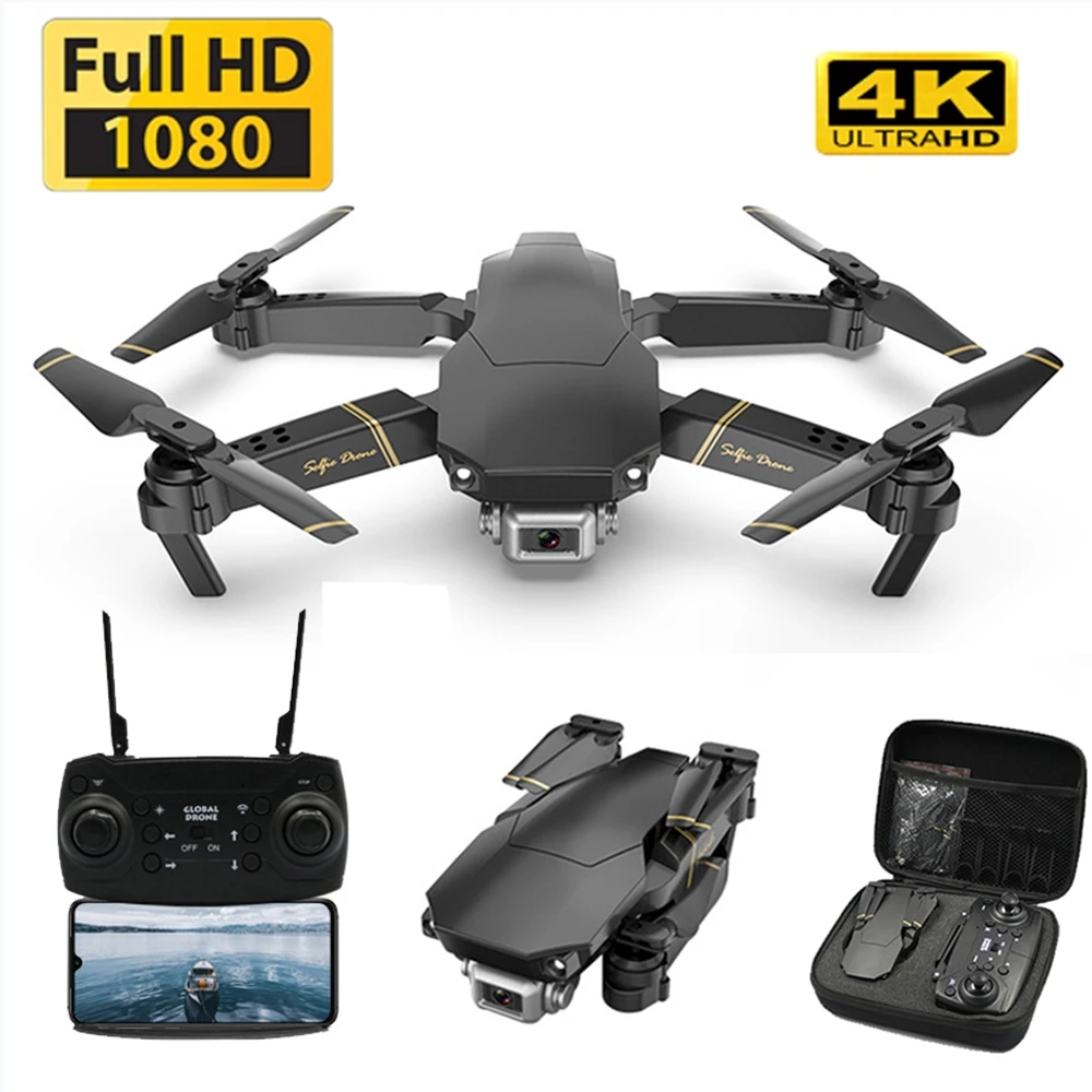 Дрон Глобальный с HD воздушной видеокамерой 1080P RC дроны X Pro Вертолет FPV
