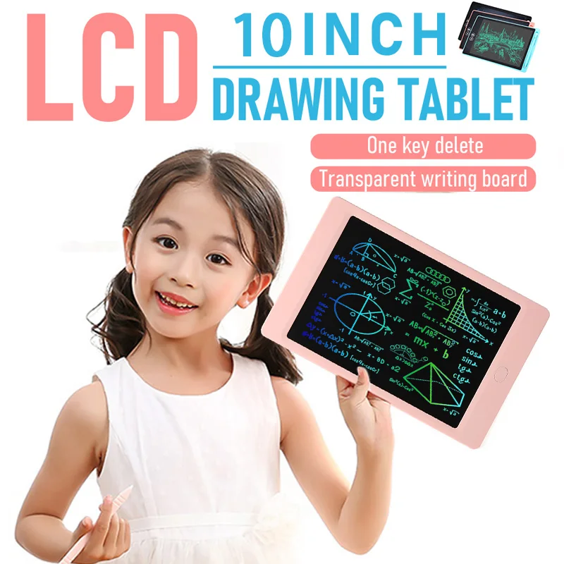 

10" LCD Writing Tablet E-writer Graphic Electronic Writing Board Doodle Drawing Board for Kids Adults Home Office School
