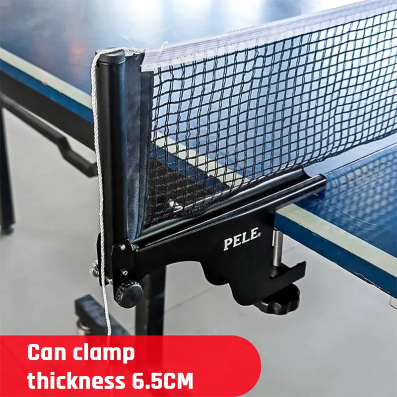 Foldable Ping Pong Screw On Clamp Net Adjustable Post Set with Bead Chains Measuring Net Ruler for Any Standard Table Easy to Set up Sanung S506 Table Tennis Net and Post Set 