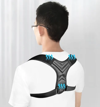 

Posture Corrector for Back Belt Prevent Slouching Relieve Pain Posture Straps Clavicle Support Brace for Women Men 40-90 KG