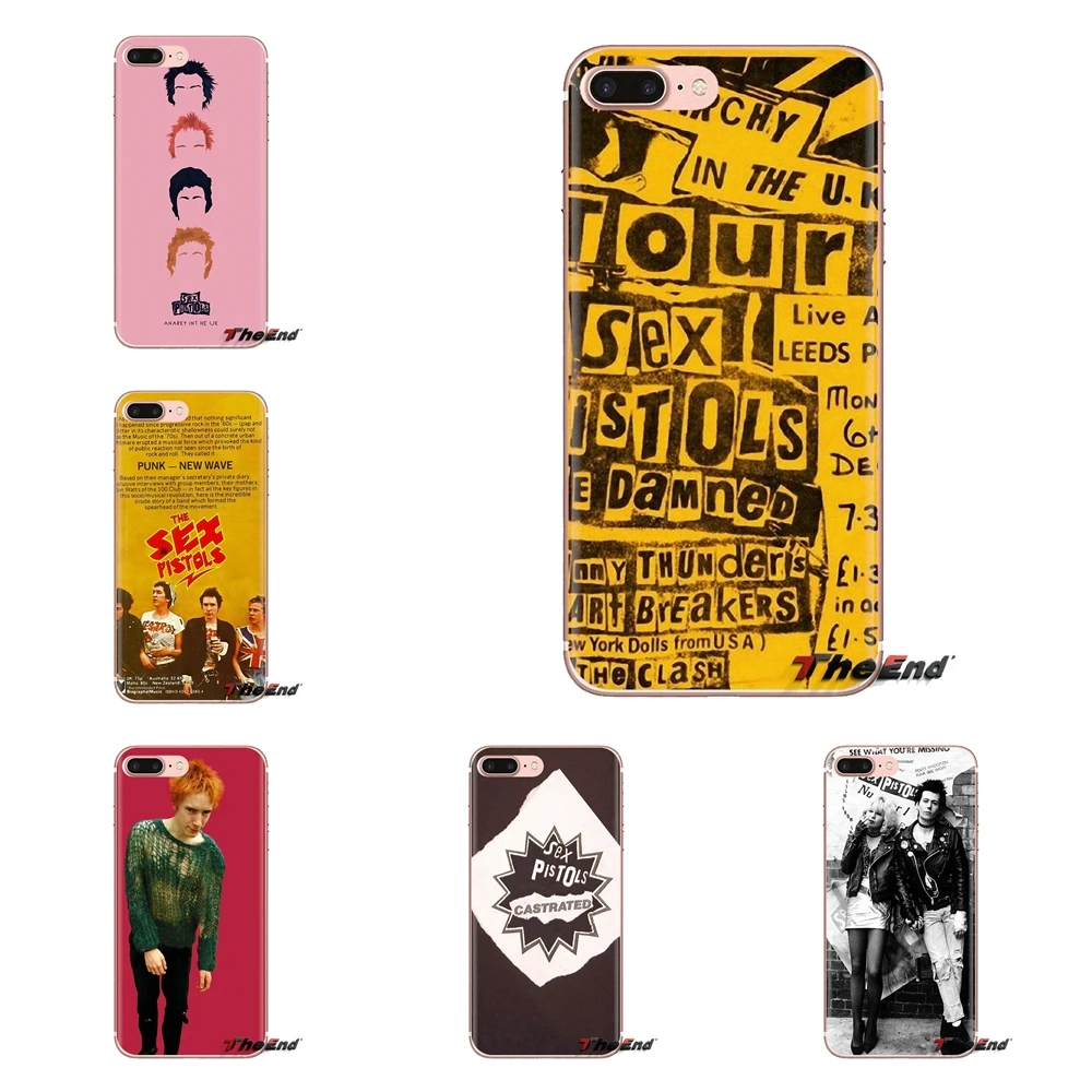 Phone Shell Cover For Sony Xperia Z Z1 Z2 Z3 Z5 compact M2 M4 M5 E3 T3 XA Aqua LG G4 G5 G3 G2 Mini Sex Pistols Fawns 1975 London |
