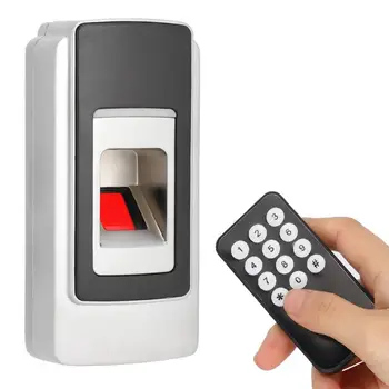 

Metal Waterproof 125KHZ RFID Card Reader Fingerprint Independent Access Door Entry System