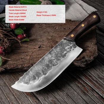 

Kitchen Knife Meat Cleaver Handmade Vegetable Knives kitchenware Traditonal cutlery