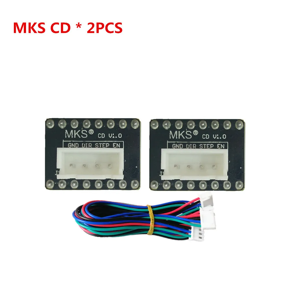 2 шт. 3d принтер шаговый двигатель Nema 23 адаптер MKS CD Расширенная карта расширитель