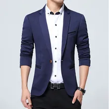 Zogaa новые весенние осенние мужские костюмы корейский Молодежный тонкий хлопковый маленький костюм умный повседневный костюм Мужской Блейзер пиджак костюм мужской хит