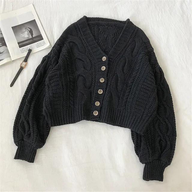 short knitted jacket