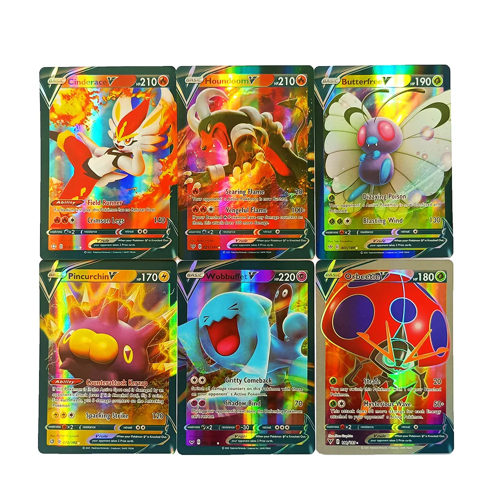 300 Pcs French Pokemon Cards TAG TEAM GX V MAX VMAX Shining Card Game  Battle Carte Trading Game Children Francaise Toy - Price history & Review, AliExpress Seller - E-PERSKY Store