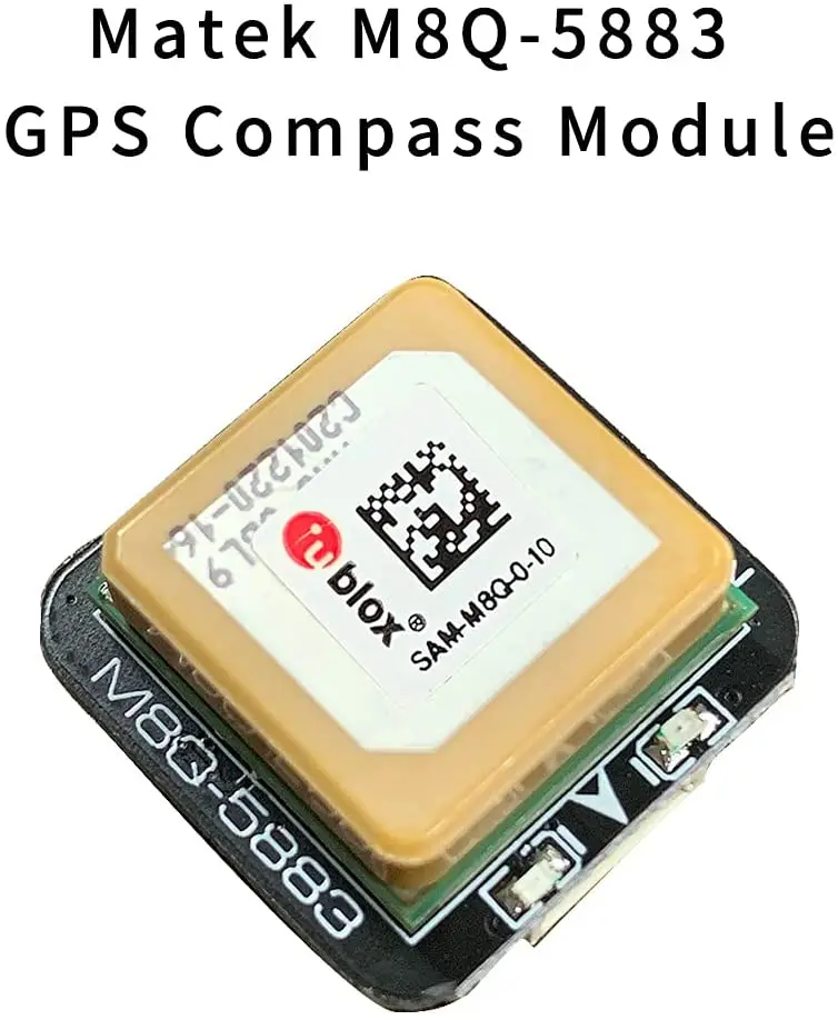 Matek M8Q-5883 GPS Compass Module Mini FPV Ublox SAM-M8Q QMC5883L for RC Drone Racing | Игрушки и хобби