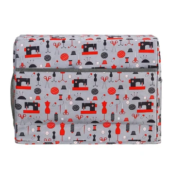 

Sewing Machine Dust Cover with Pockets for Needles Sewing Machine Accessories Storage Bag Household for Women