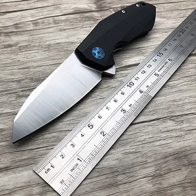 BMT ZT0456 тактический складной нож D2 лезвие KVT подшипник наружные карманные ножи для охоты выживания кемпинга EDC Инструменты Нож - Цвет: Черный