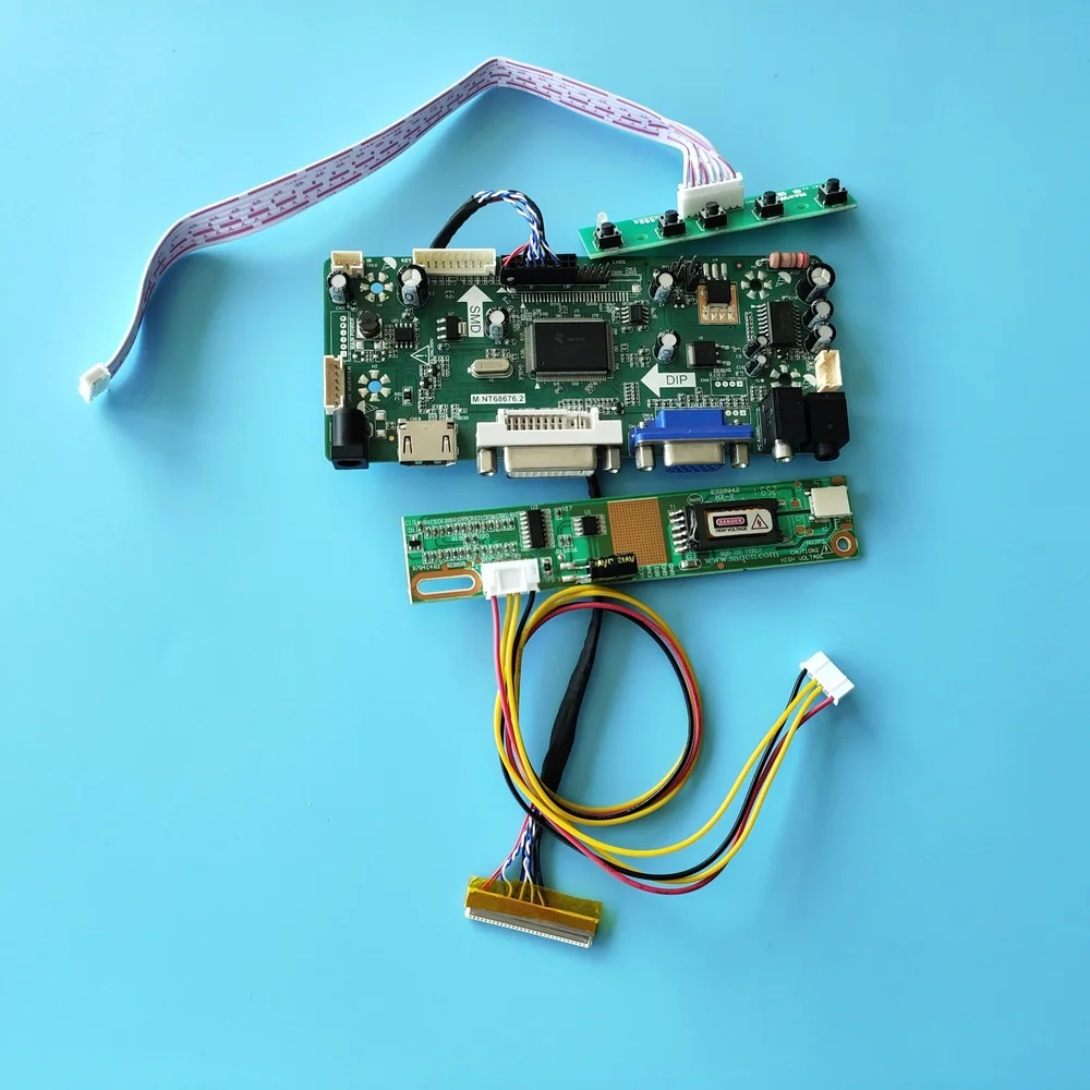 키트 B154EW02 V0/V1/V2/V3/V4/V5/V6/V7 M.NT68676 오디오 HDMI 호환 + DVI + VGA ...