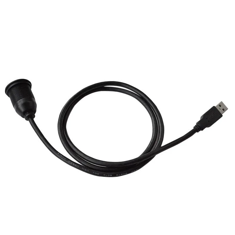 USB 3,0 мужчина к USB 3,0 Женский AUX заподлицо автомобильное крепление Удлинительный кабель для автомобиля Грузовик Лодка мотоцикл панель приборной панели-(3 фута