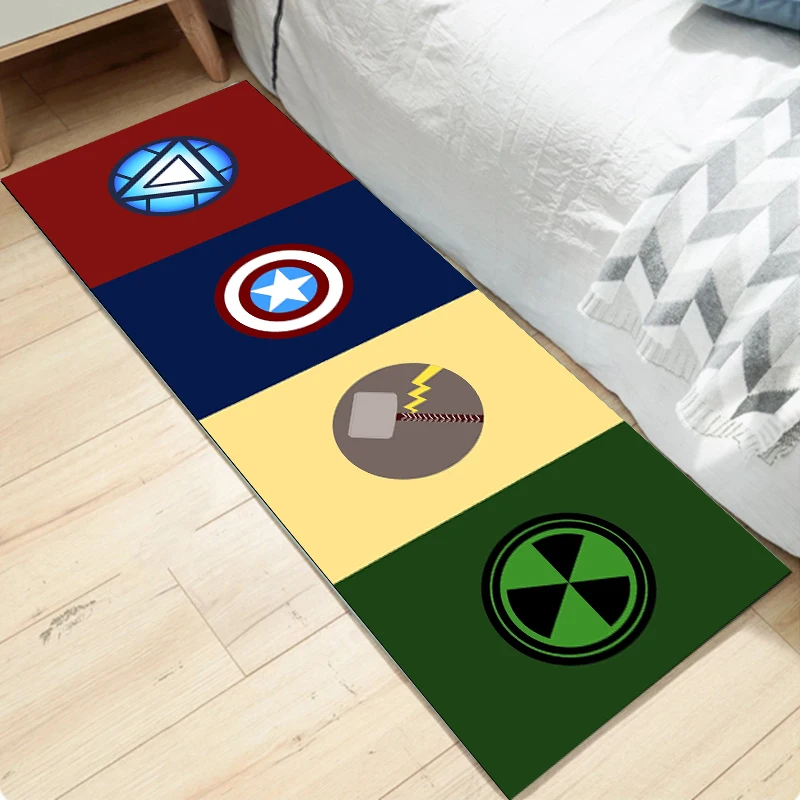 Marvel, герой, длинный напольный коврик, ковер, кухонный нескользящий коврик - Цвет: Style 4