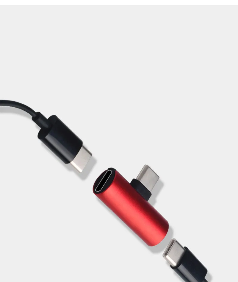 2 в 1 usb type C до 3,5 мм разъем аудио адаптер для наушников для Xiaomi Mi 9 samsung Galaxy S10 сплиттер для наушников конвертеры адаптеры