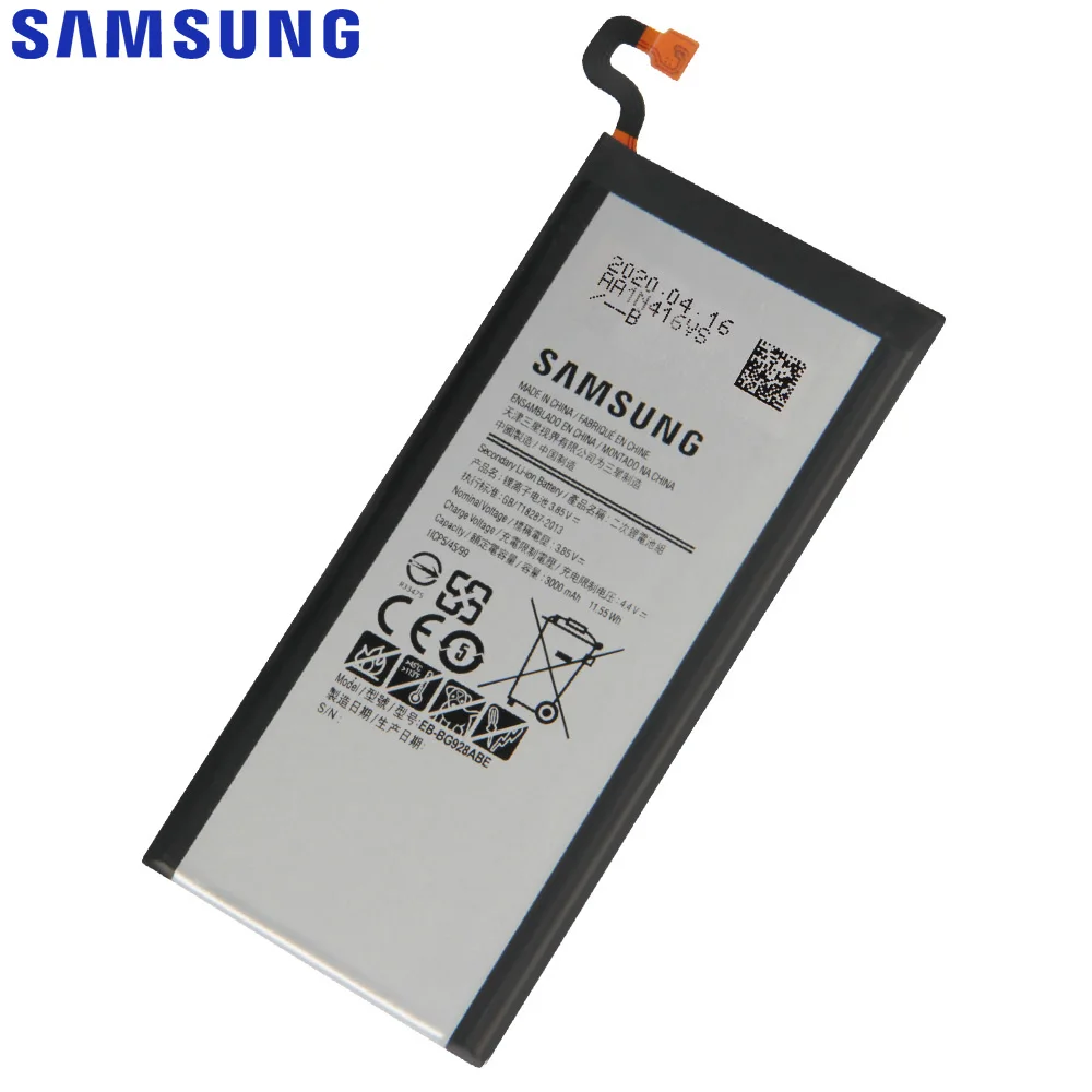 Оригинальная сменная батарея для Samsung GALAXY S6 edge Plus G9280 G928F G928V S6edge + Φ|300 mah battery|battery 300