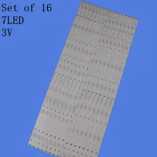 16pcs LED strip LB-PC3030-GJD2P5658X14UHD-L-H/LB-PC3030-GJD2P5658X14UHD-R-H 65ADM2-L 65ADM2-R 65PUS6121 65PUF6656 TPT650UA