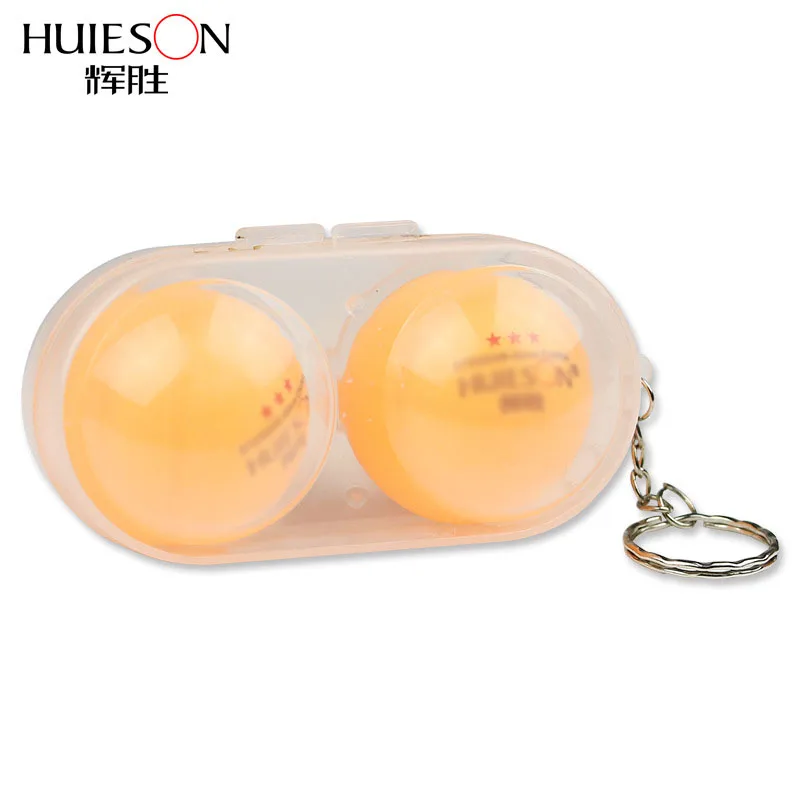Huieson 3 звезды мячи для настольного тенниса 40+ ABS материал мячи для пинг-понга 2 шт мячи для настольного тенниса с пластиковой упаковкой чехол для переноски