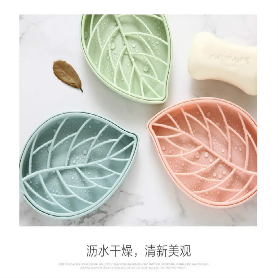 Leaf Shape Soap Holder Portable Washing Bath Travel Scented Slice Sheets Foaming Box Paper Wholesale Drop Shipping | Красота и