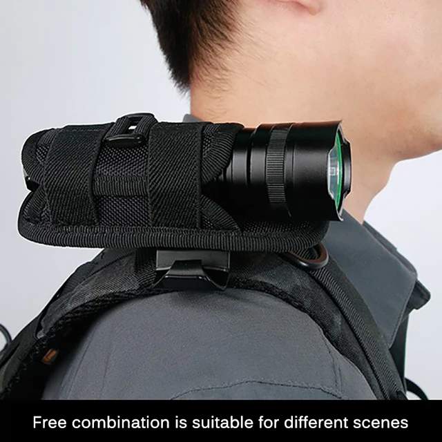 360 Degree Shoulder Strap Flashlight Pouch 1
