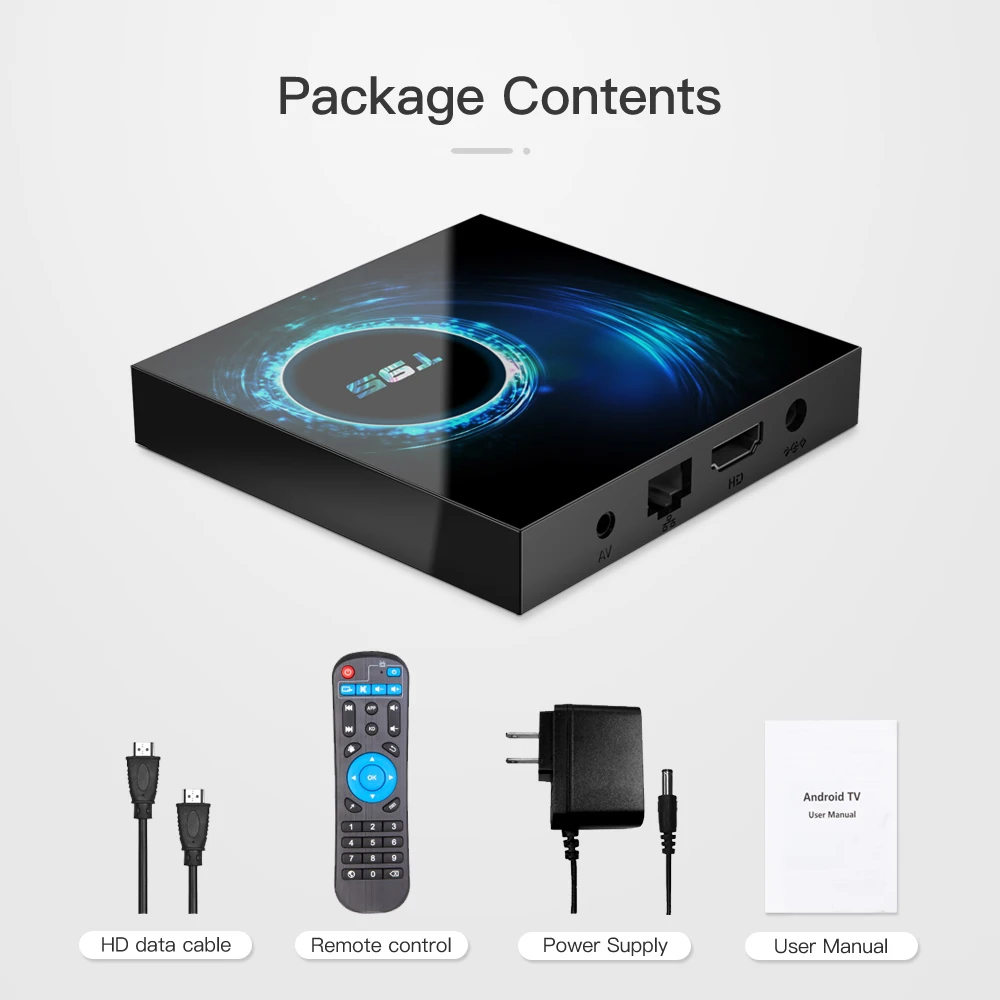 T95 Android ТВ коробка 2GB16GB Android10.0 ТВ коробка Allwinner H616 1080P H.265 4K 4GB32GB MediaPlayer T95 2,4G WIEI 4GB64GB T95 ТВ коробка