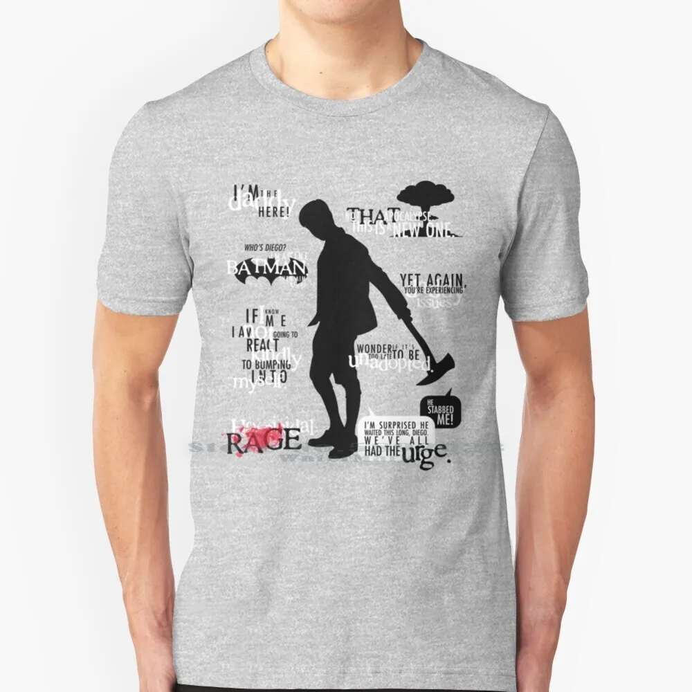 The Umbrella Academy : Five T Shirt Cotton 6Xl Tua Five Five Hargreaves Five Hargreeves The Umbrella Academy Five Aidan