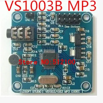

10PCS VS1003 VS1003B MP3 Module Decoding Containing Microphones STM32 Microcontroller Development Board Accessories