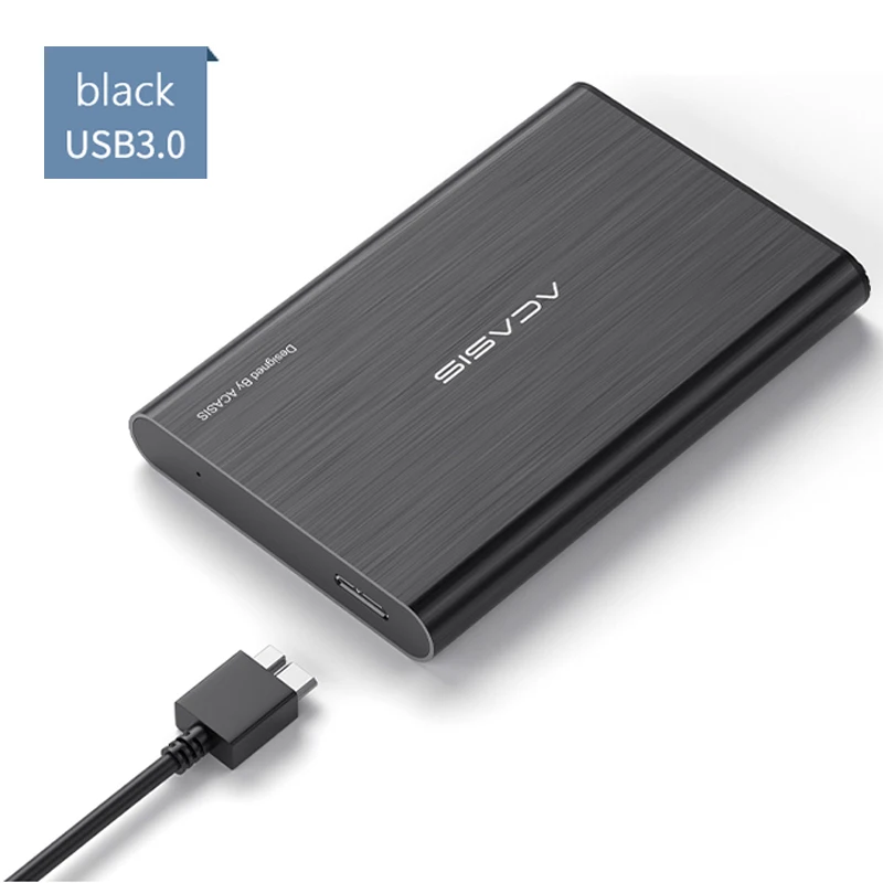 On Sale ACASIS 2TB 1TB External Hard Drive USB3.0 500GB Hard Disk Storage Devices High Speed 2.5'' HDD Desktop Laptop Hd Externo ps5 external hard drive External Hard Drives