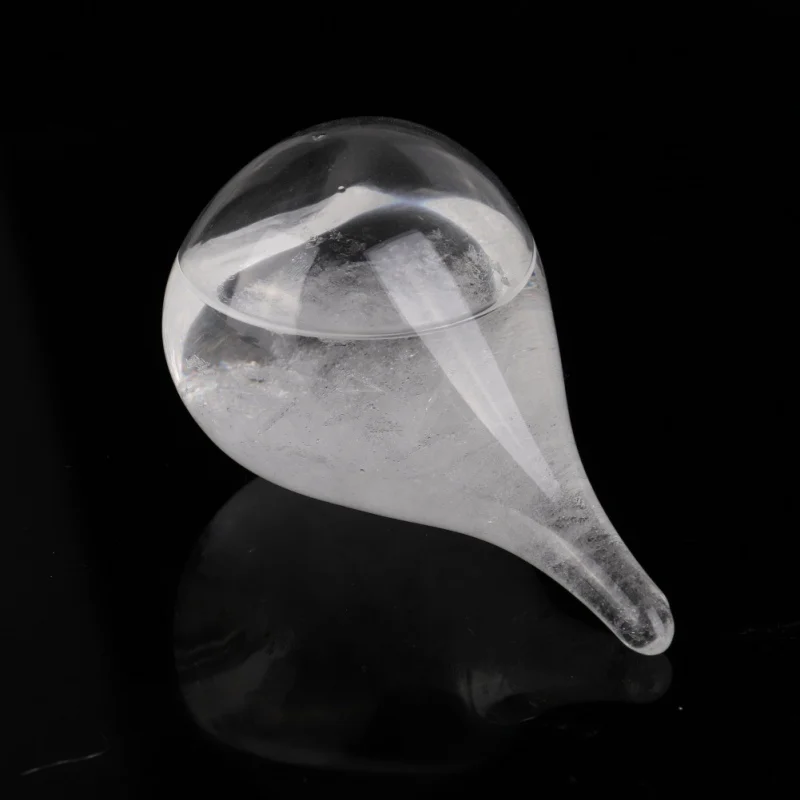 Crystal Transparent Storm Glass Bottle Barometer Bottles Weather Forecast Stylish Desktop Water Drop Weather Station 8x5cm crystal ornament crystal stone ornament glass ornament