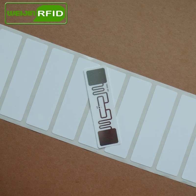 UHF RFID бирка стикер Alien 9662 EPC для печати медные наклейки 915mhz868mhz Higgs3 1000 шт клей пассивный RFID этикетка