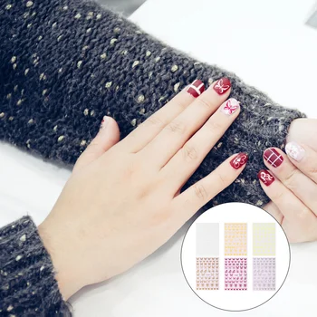 

8 Sheets Decals Self Adhesive Beautiful Art Decor Manicure Sticker Nail Sticker