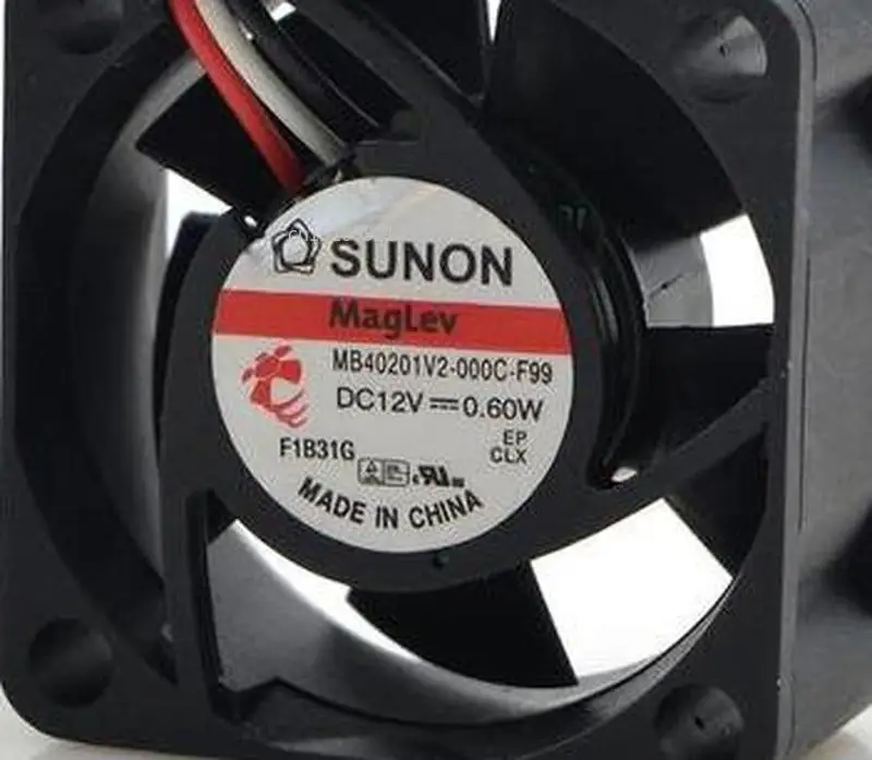 Для оригинального MB40201V2-000C-F99 12V 0,60 w 12V 4020 4 см вентилятор охлаждения