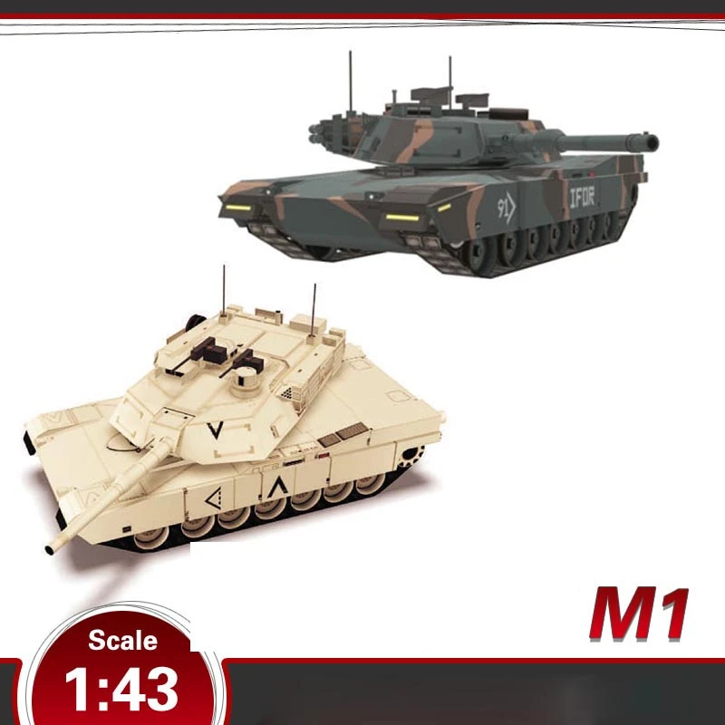 エイブラムスm1a2主力戦車3d紙モデルステレオ手作り図面軍事戦車操作ダイキャストm1a1タンクモデル1 43 Diecasts Toy Vehicles Aliexpress