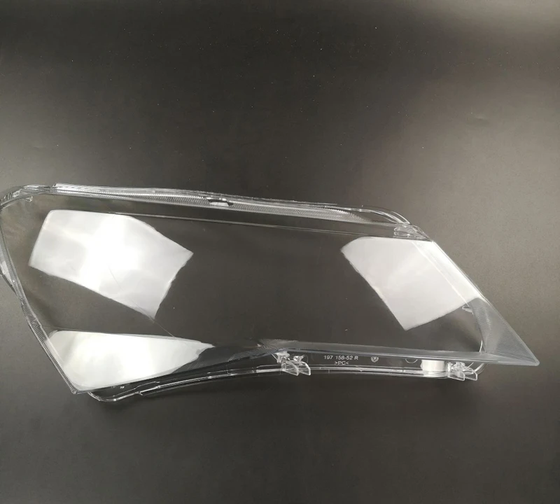 escudo lente transparente abajur farol de vidro para skoda super b 2013-2018