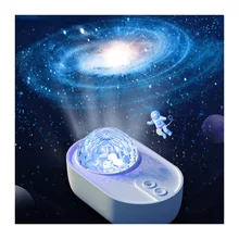 

Starry Sky Projector Night Light Spaceship Lamp Galaxy LED Projection Lamp Bluetooth Speaker Bedroom Decoration Veilleuse Enfant