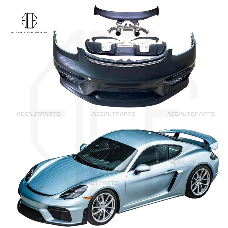 Per Porsche 718 Boxster Cayman 2016-2019 Kit Carrozzeria In Pp Per Kit Carrozzeria Retrofit Porsche 718 Kit Styling Auto