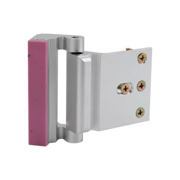 

Security Door Lock With 4 Screws Home Child Proof Reinforcement Lock For Inward Swinging Door Easy Installation