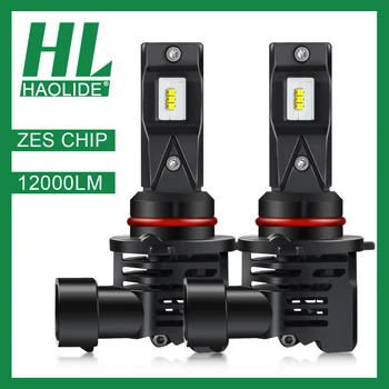 

/HL LED H4 Car Headlight Bulbs Auto Bulb Light 12000LM Lamp 9005/HB3 6500K H1 H11 9006/HB4 H7 LED Car Lamps Mini Size ZES Chips