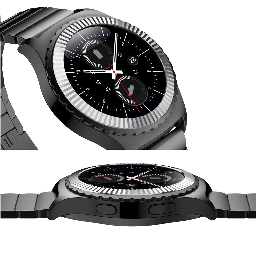 Для samsung gear S2 SM-R732 классический БЕЗЕЛЬ для наручных часов кольцо Стайлинг чехол клеющаяся крышка защита от царапин рамка Ringke ободок# C