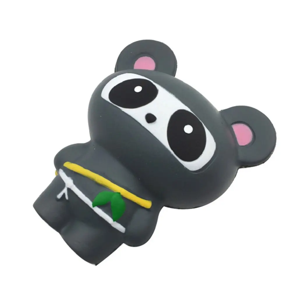 Гладкий медленный отскок ниндзя панда игрушка медленный отскок ниндзя панда моделирующая модель игрушка для сброса давления